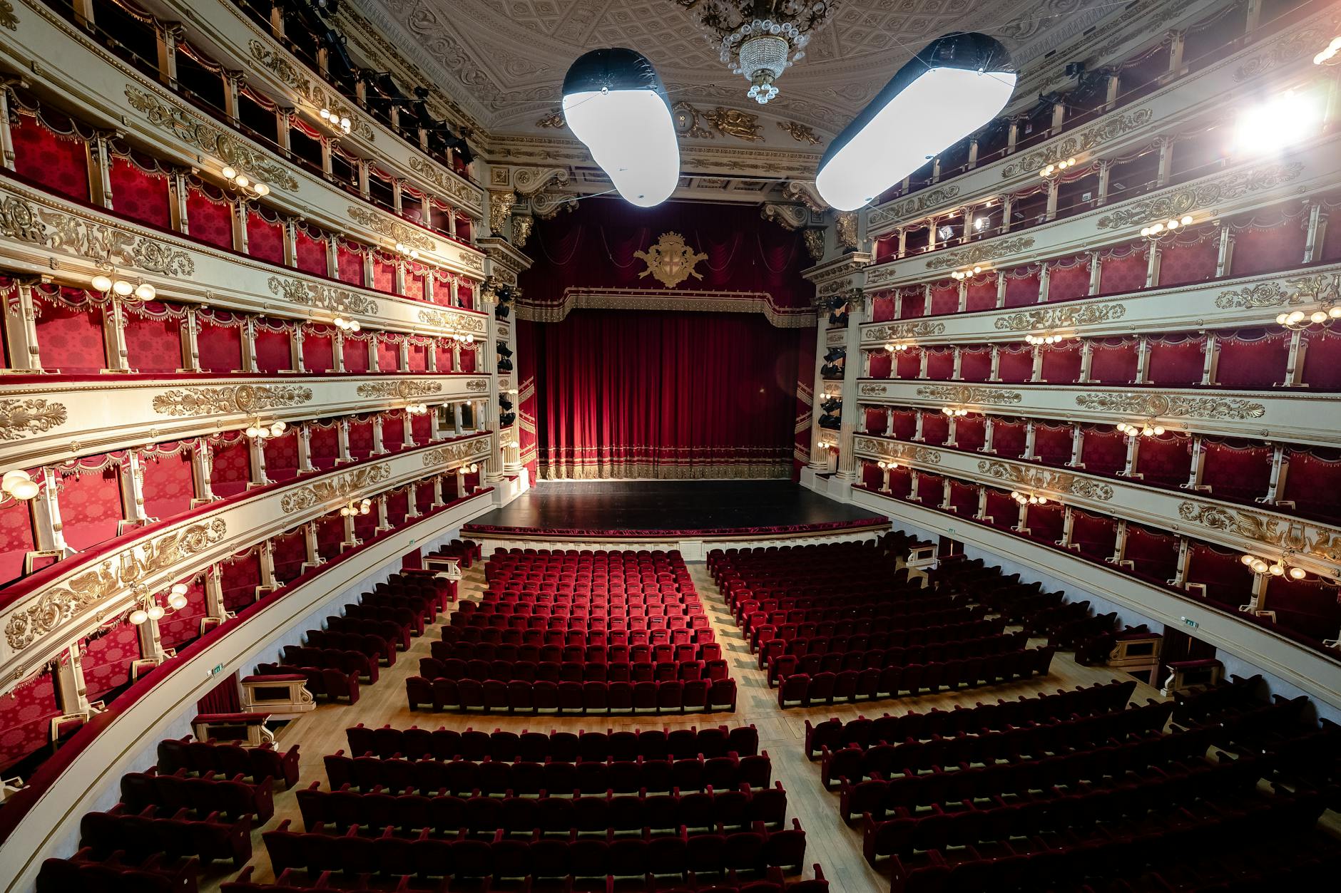 Teatro alla Scala opera house in Milan Italy