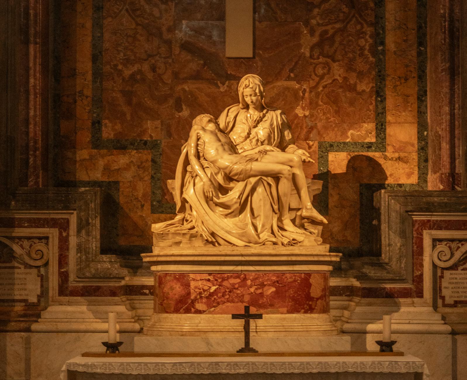 Milan castle Pieta Rondanini Michelangelo sculpture